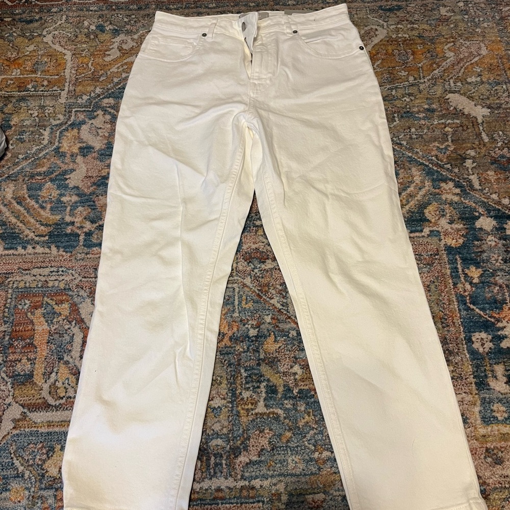 Everlane Curvy Straight Denim White Size 30 NWT